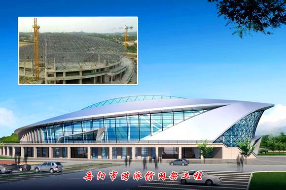 兴化游泳池网架